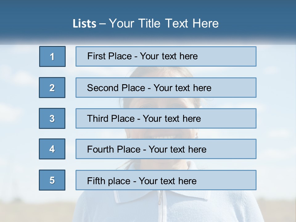 Human Lifestyle Elderly PowerPoint Template