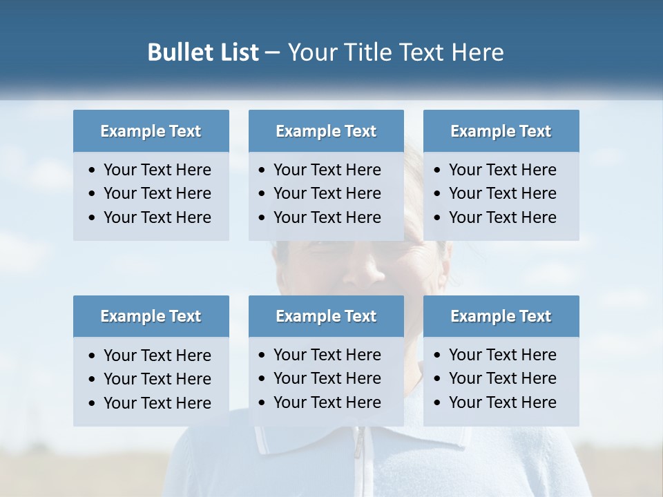 Human Lifestyle Elderly PowerPoint Template