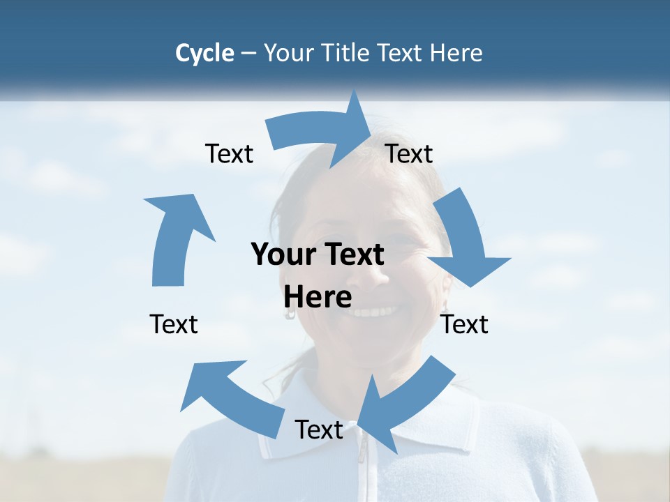 Human Lifestyle Elderly PowerPoint Template