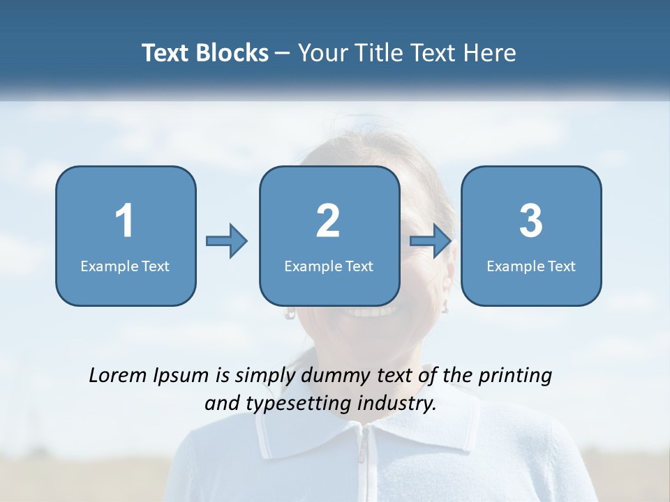 Human Lifestyle Elderly PowerPoint Template