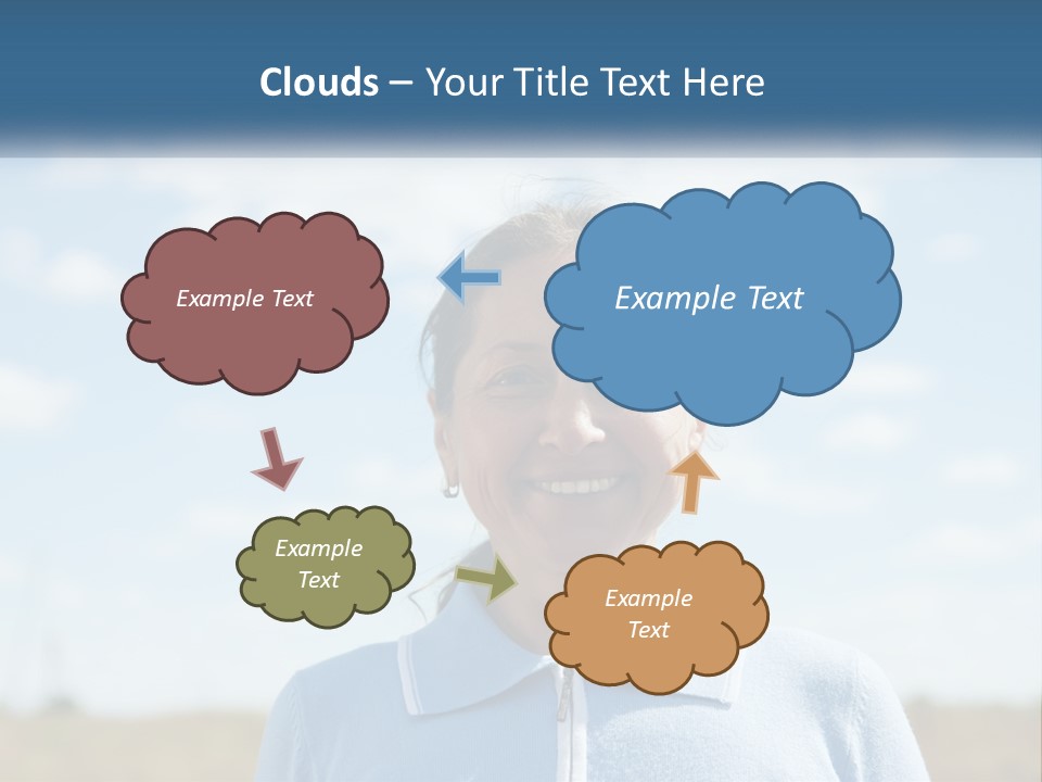 Human Lifestyle Elderly PowerPoint Template