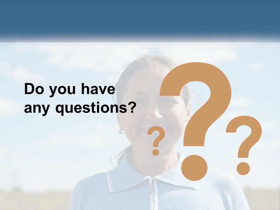 Human Lifestyle Elderly PowerPoint Template