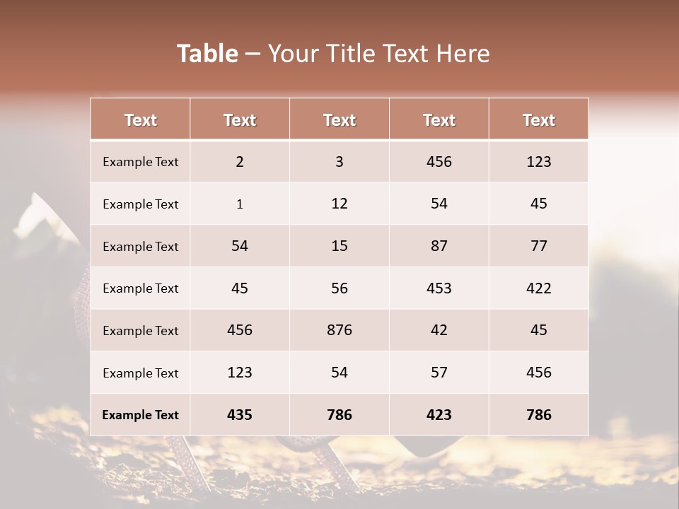 Outdoors Stylish Style PowerPoint Template