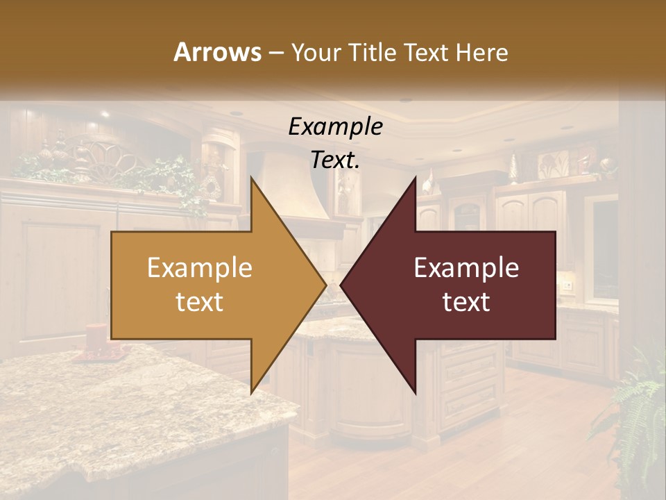 Furniture Luxury Cooking PowerPoint Template