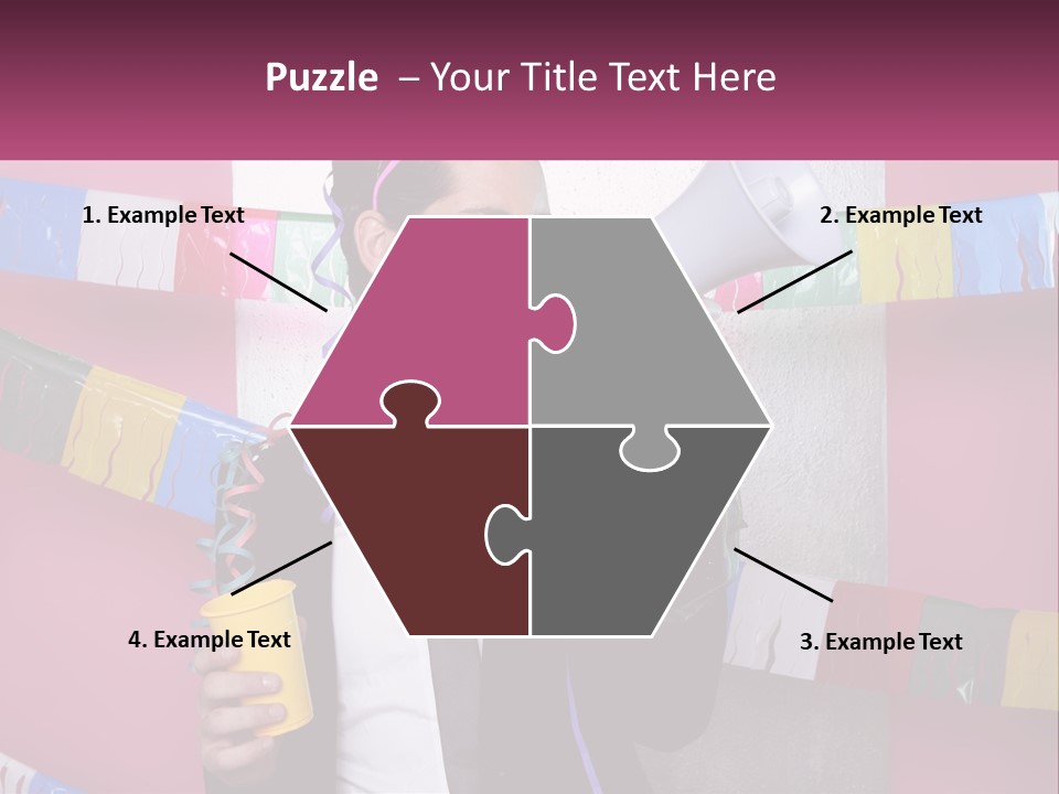 Crazy Man Person PowerPoint Template