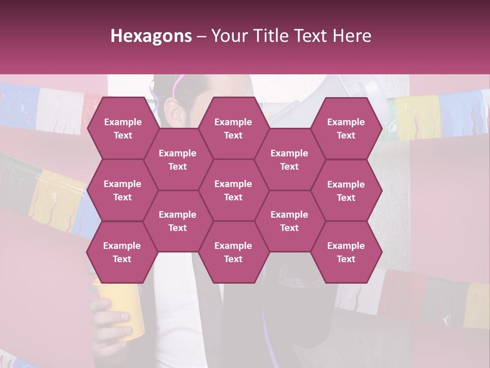 Crazy Man Person PowerPoint Template