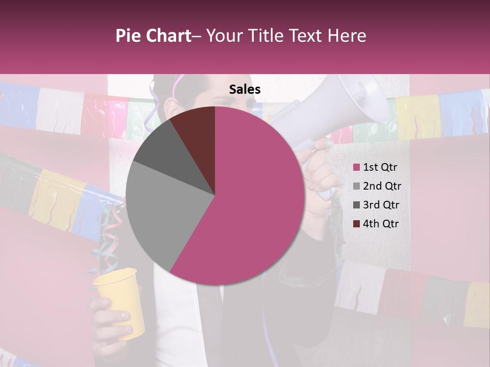 Crazy Man Person PowerPoint Template