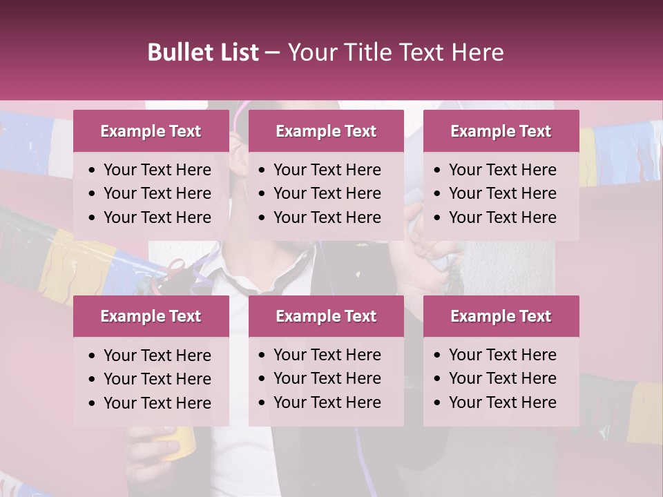 Crazy Man Person PowerPoint Template