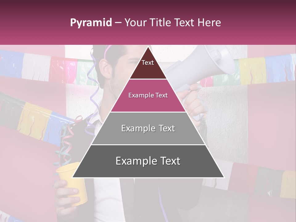 Crazy Man Person PowerPoint Template