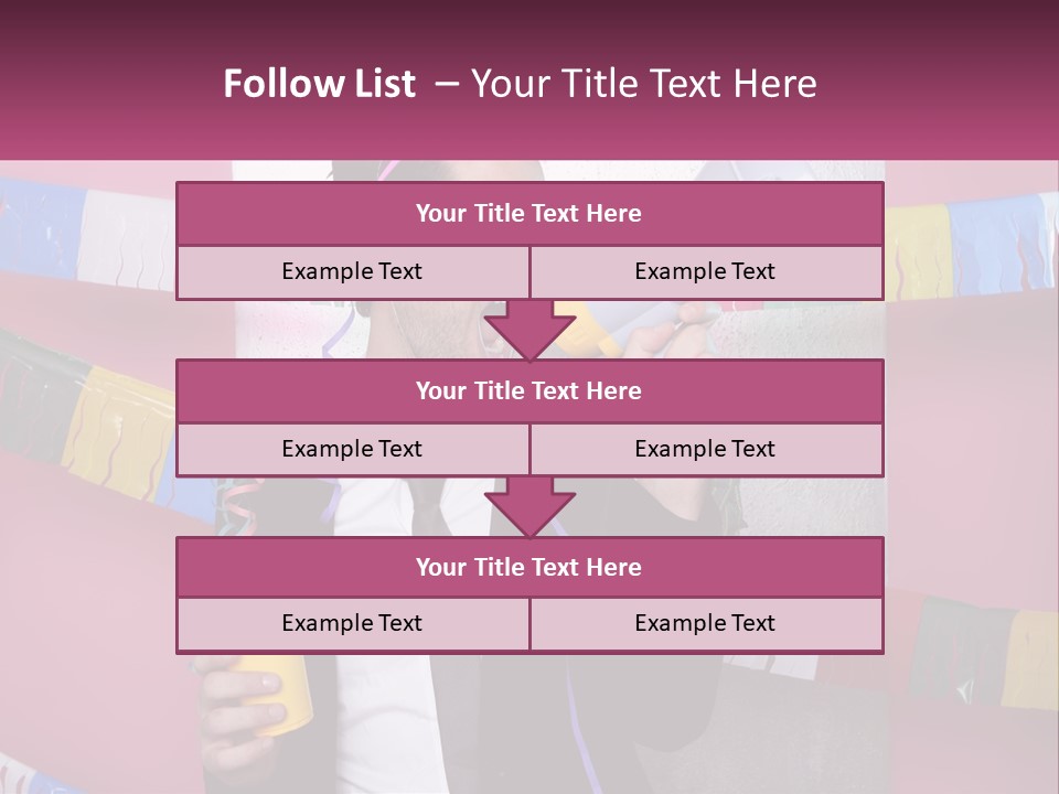 Crazy Man Person PowerPoint Template