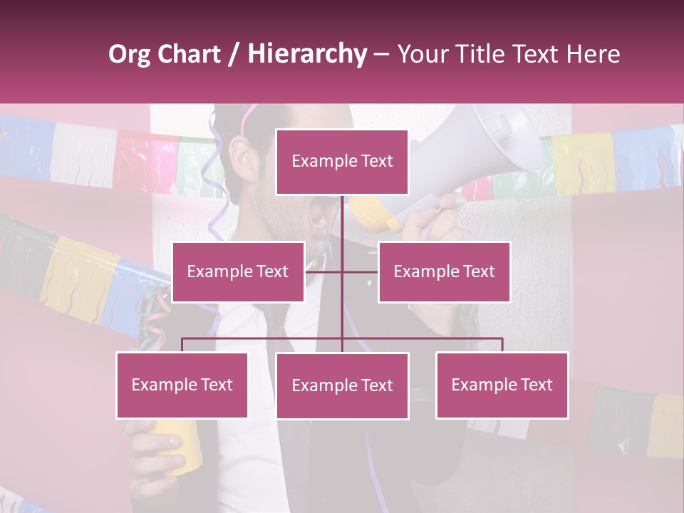 Crazy Man Person PowerPoint Template