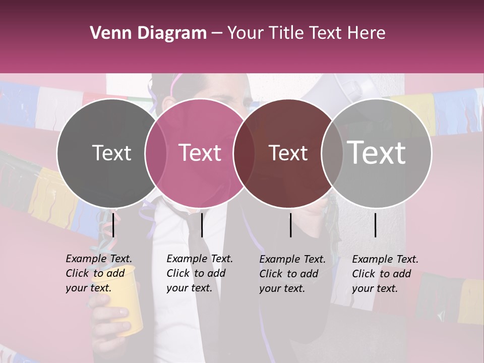 Crazy Man Person PowerPoint Template