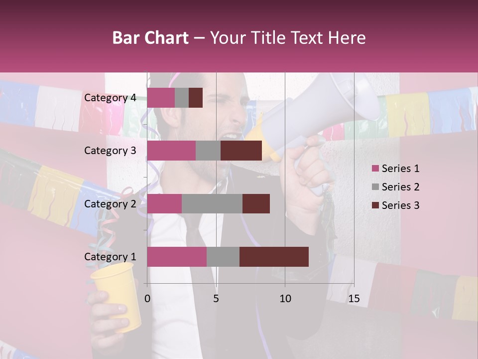 Crazy Man Person PowerPoint Template