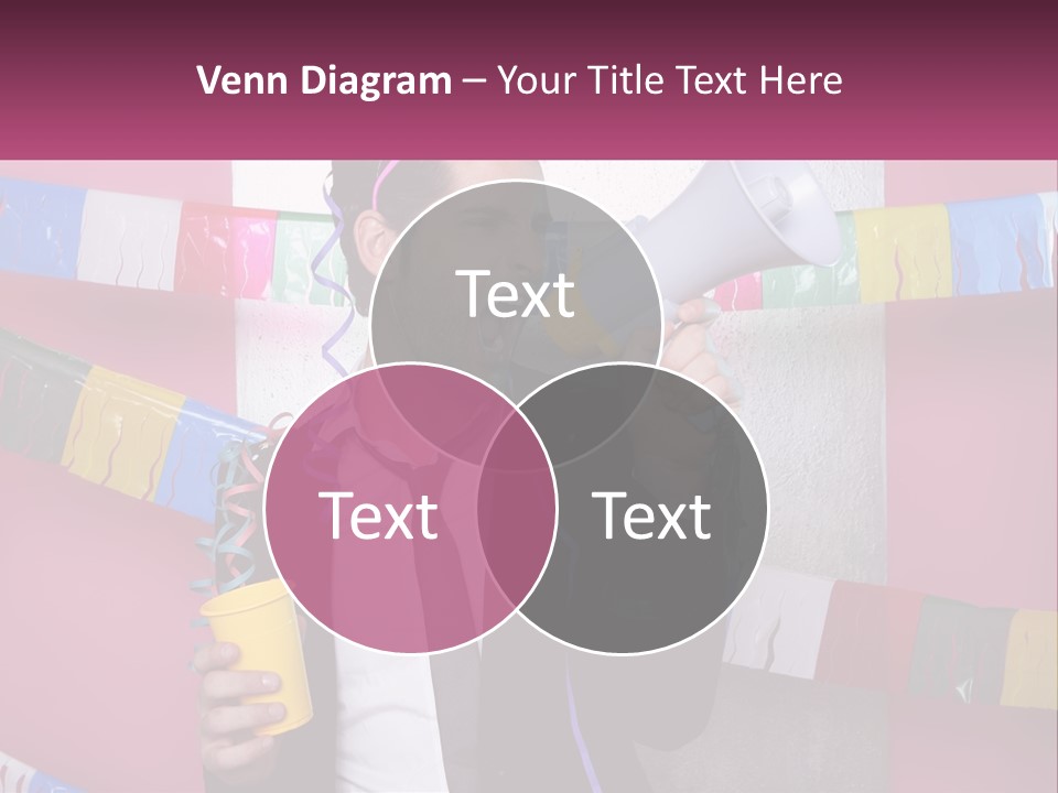 Crazy Man Person PowerPoint Template