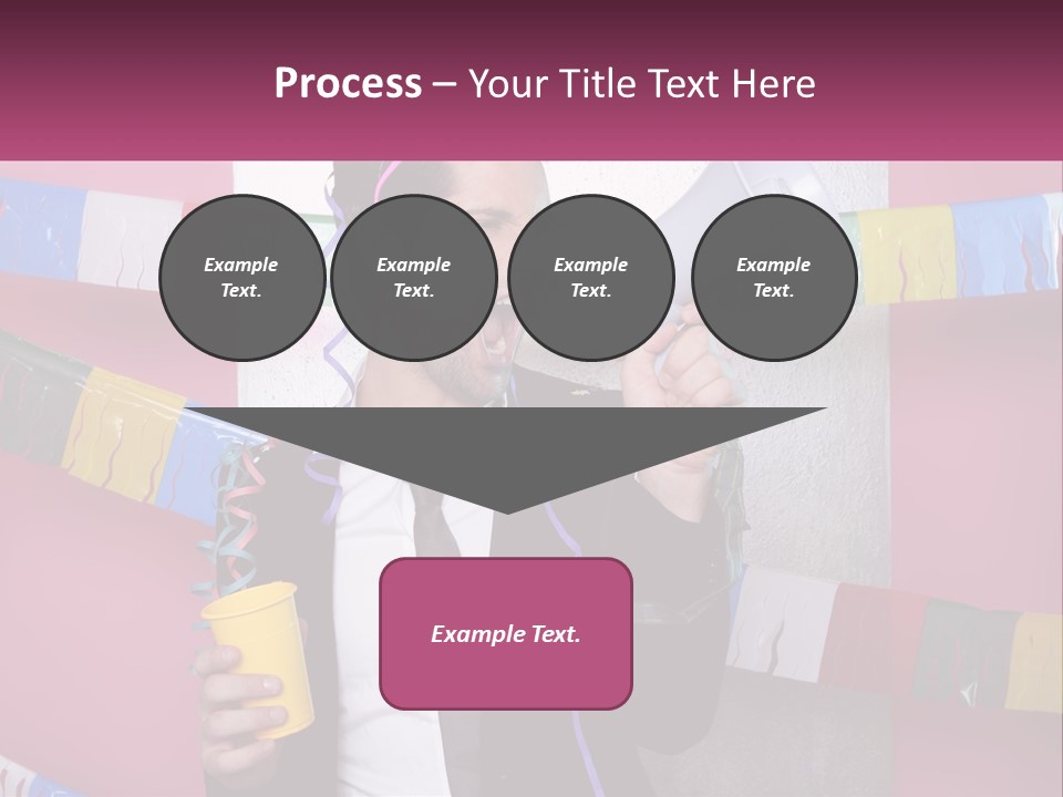 Crazy Man Person PowerPoint Template