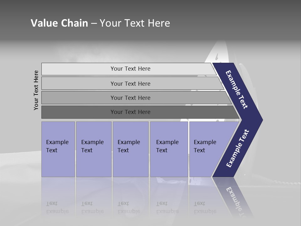 Table Laundry Flat PowerPoint Template