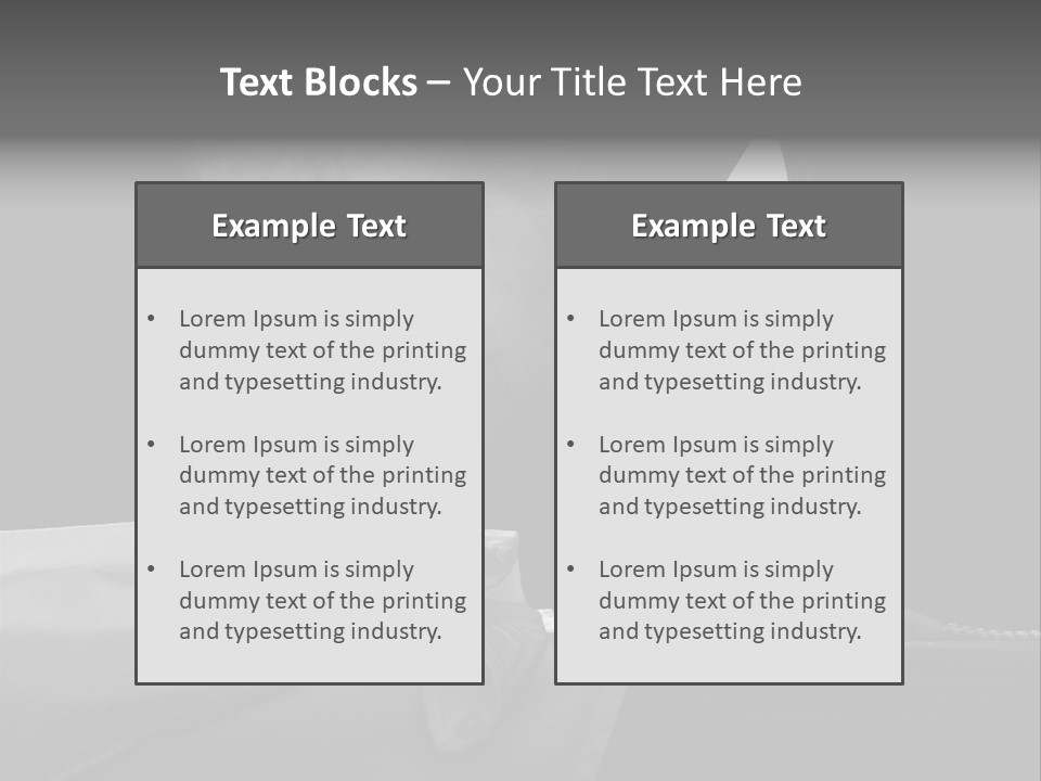 Table Laundry Flat PowerPoint Template
