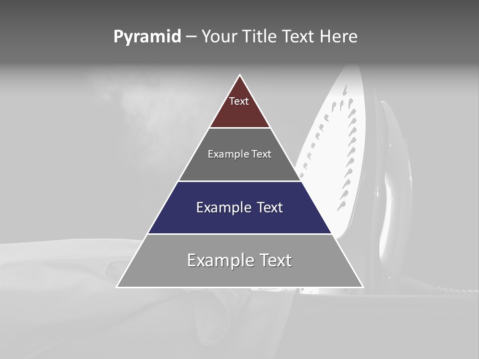 Table Laundry Flat PowerPoint Template