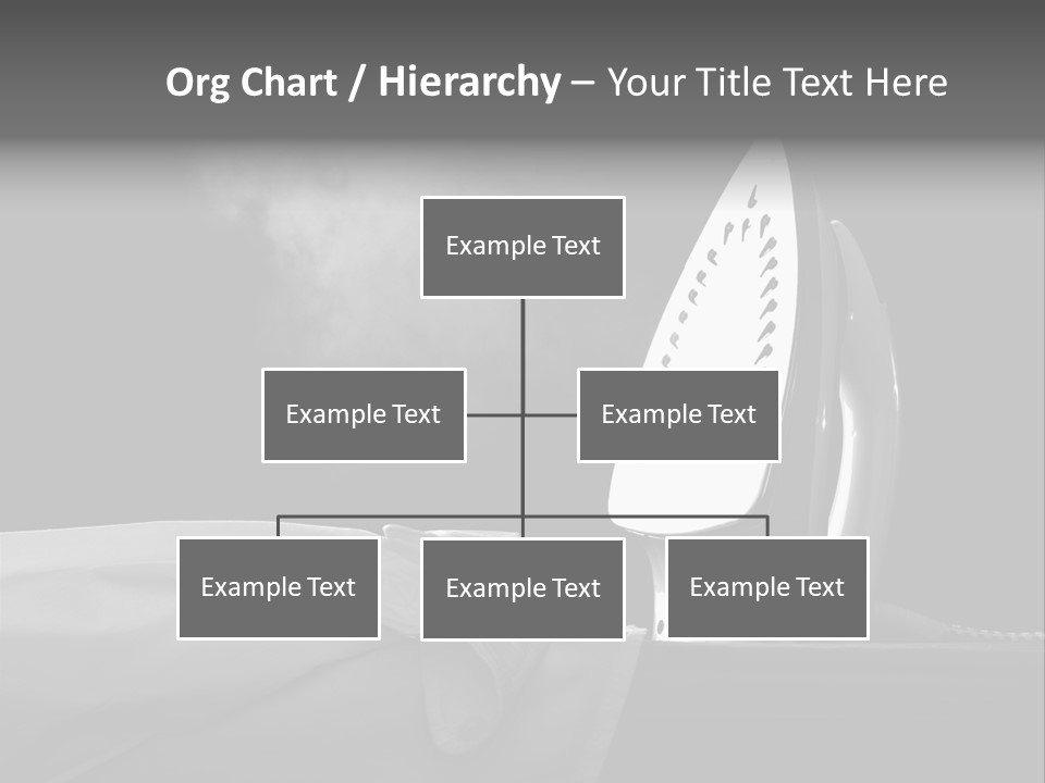 Table Laundry Flat PowerPoint Template