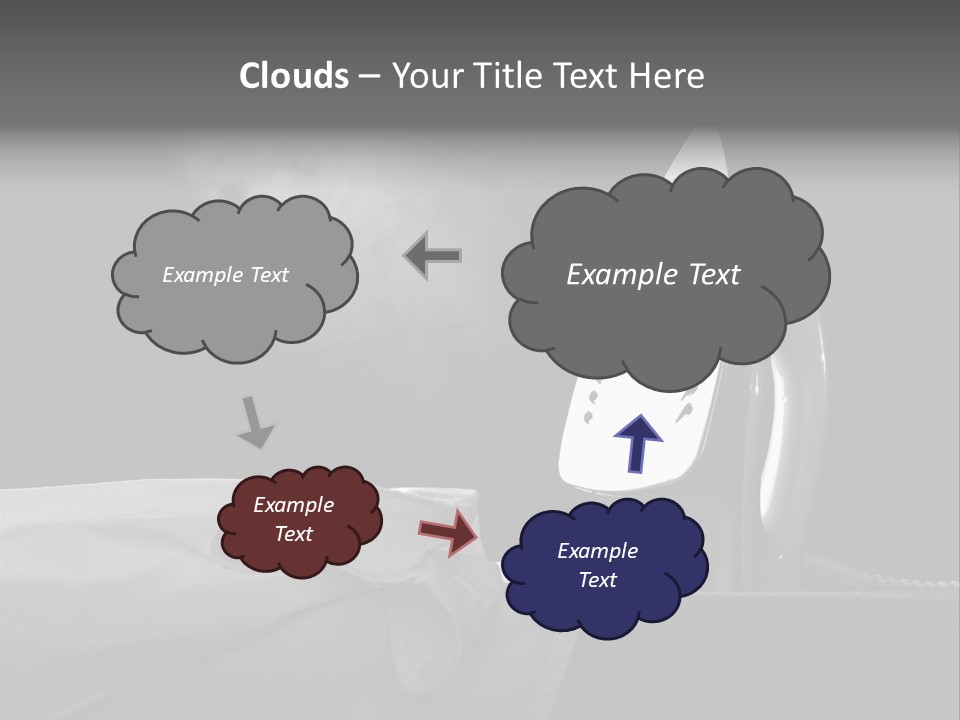 Table Laundry Flat PowerPoint Template