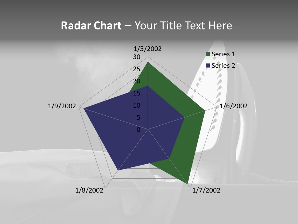 Table Laundry Flat PowerPoint Template