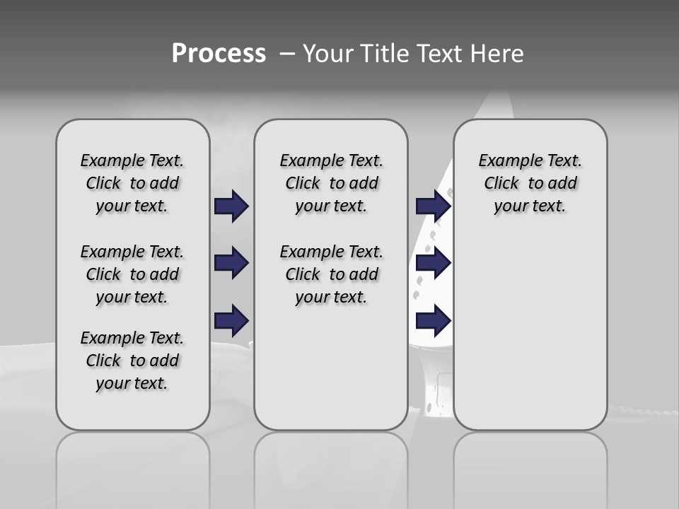 Table Laundry Flat PowerPoint Template