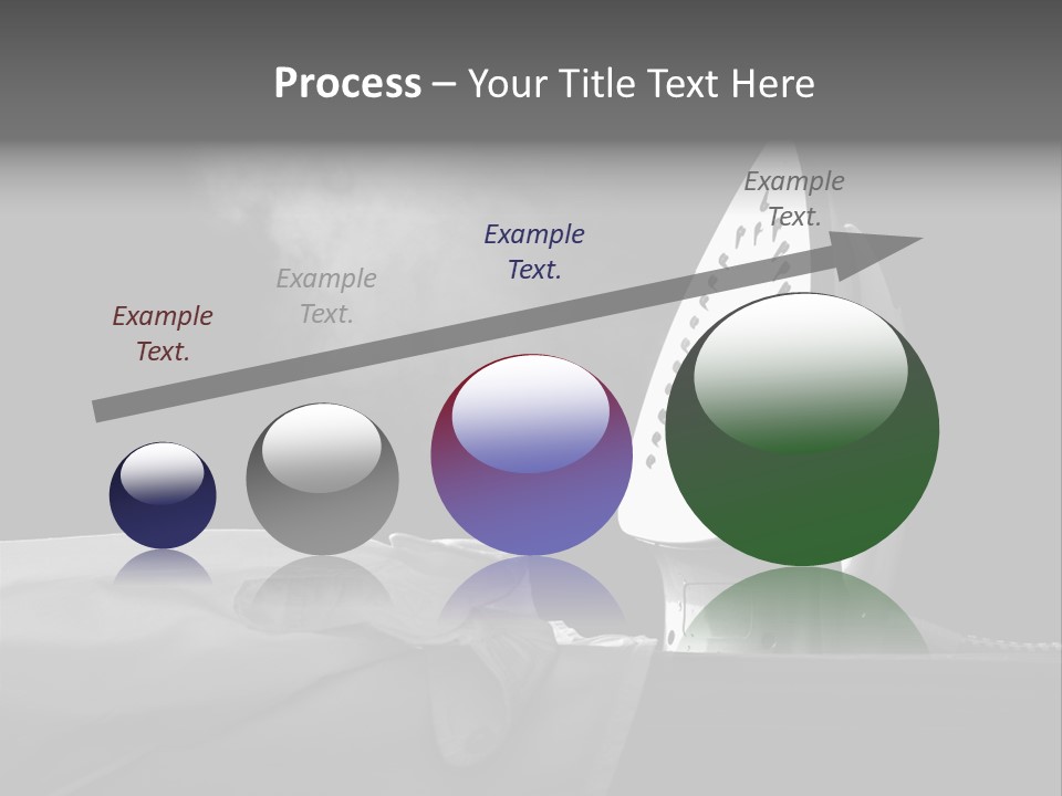 Table Laundry Flat PowerPoint Template