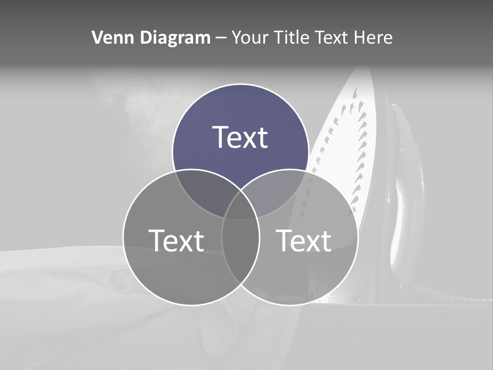 Table Laundry Flat PowerPoint Template