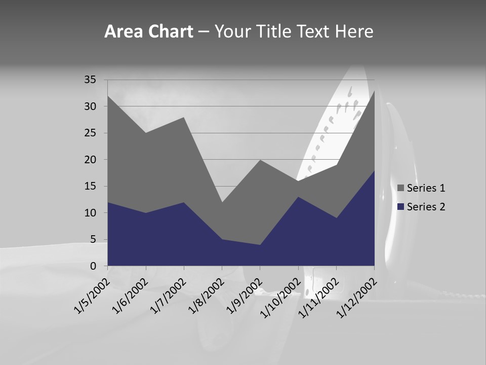 Table Laundry Flat PowerPoint Template