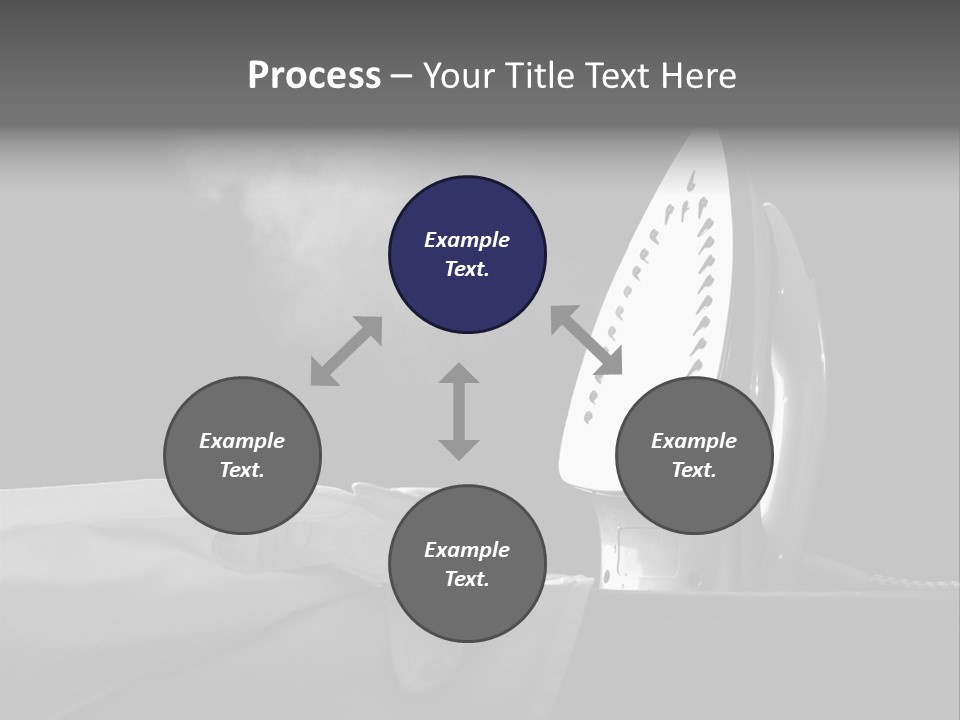 Table Laundry Flat PowerPoint Template