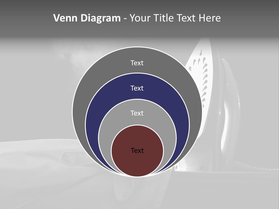 Table Laundry Flat PowerPoint Template