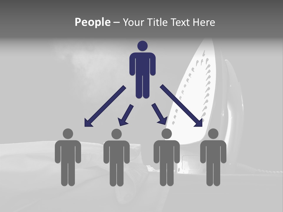 Table Laundry Flat PowerPoint Template