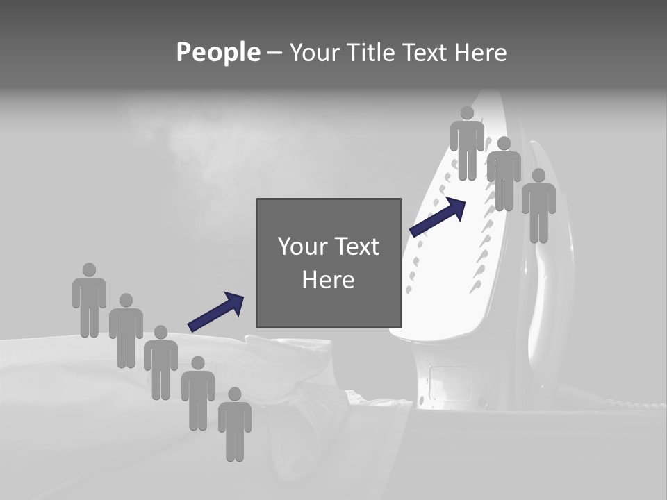 Table Laundry Flat PowerPoint Template