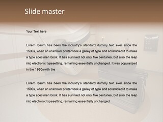 Scanner Screen Monitor PowerPoint Template