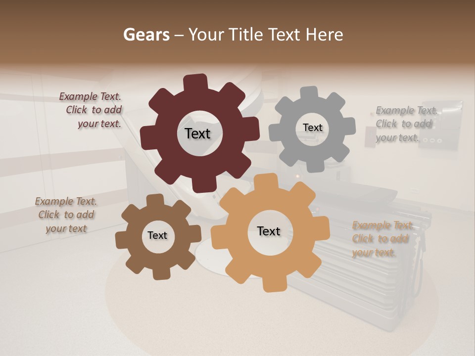 Scanner Screen Monitor PowerPoint Template