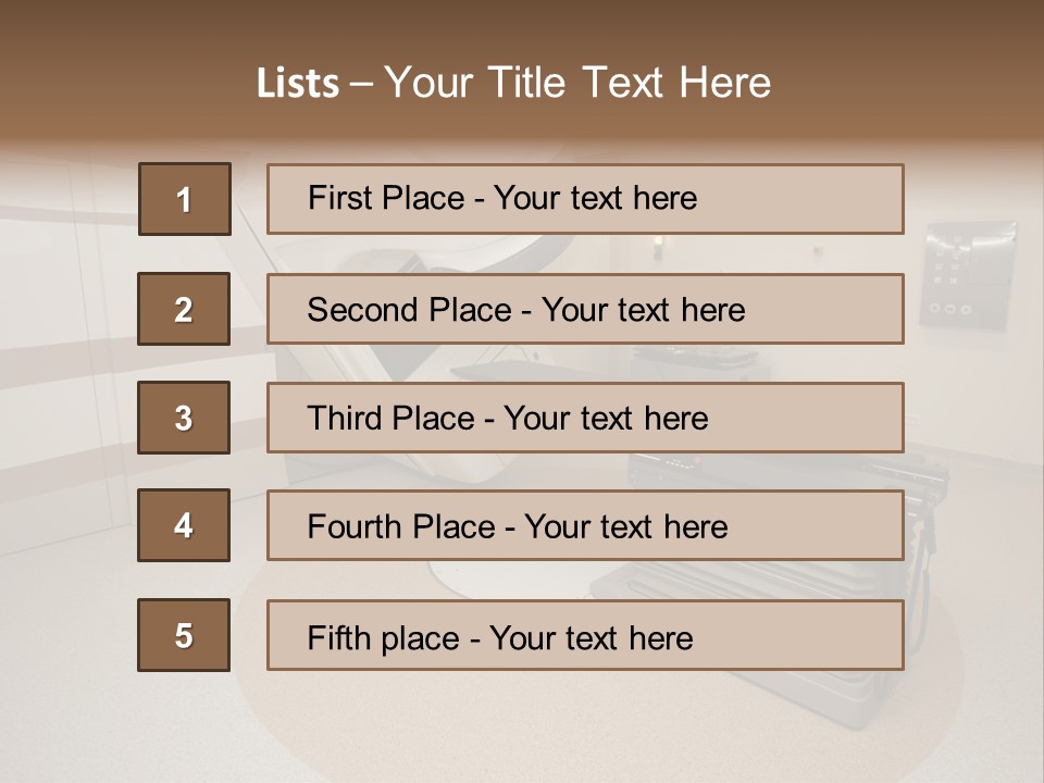 Scanner Screen Monitor PowerPoint Template