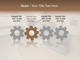 Scanner Screen Monitor PowerPoint Template