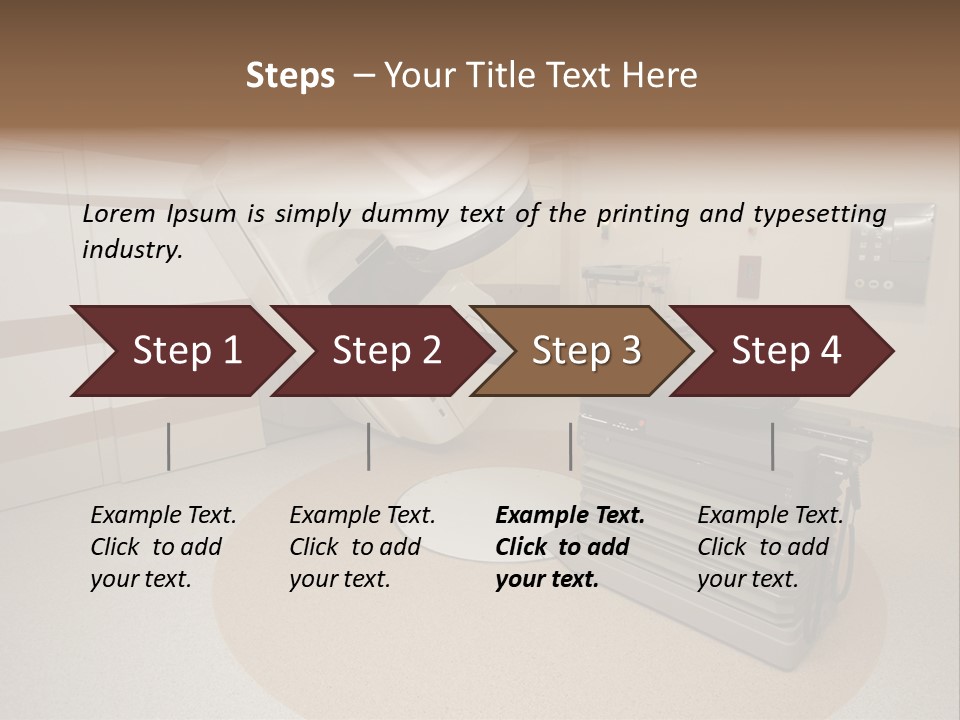 Scanner Screen Monitor PowerPoint Template