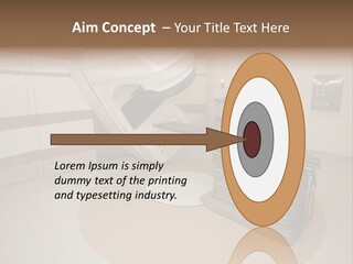 Scanner Screen Monitor PowerPoint Template