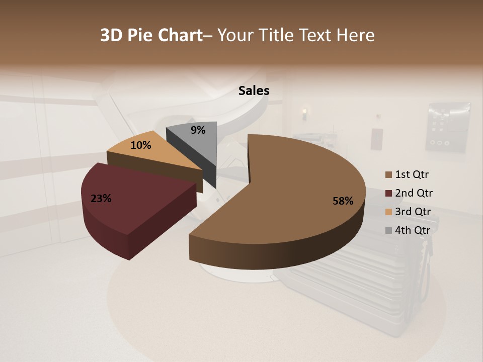Scanner Screen Monitor PowerPoint Template