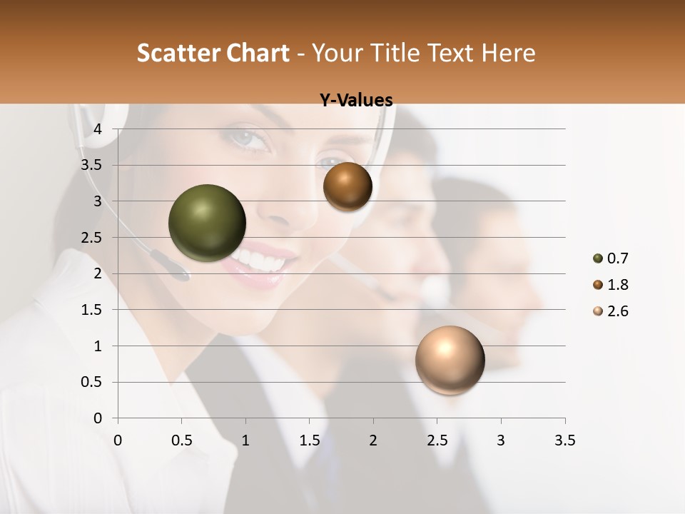 Talk Headphones Speak PowerPoint Template