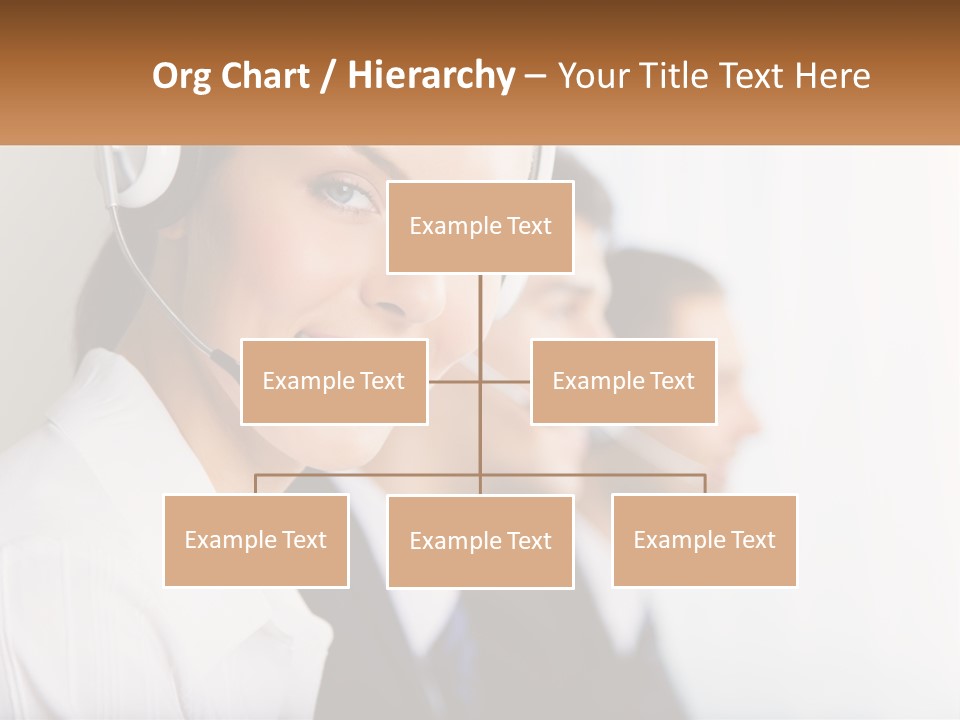 Talk Headphones Speak PowerPoint Template