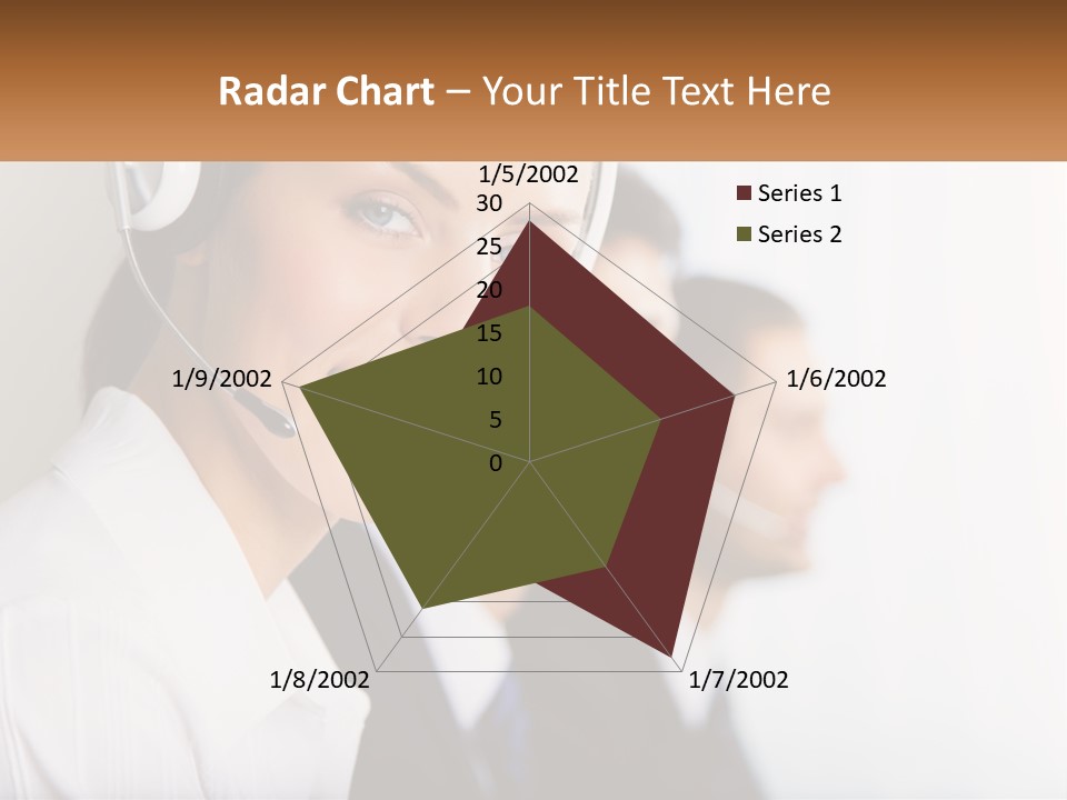 Talk Headphones Speak PowerPoint Template