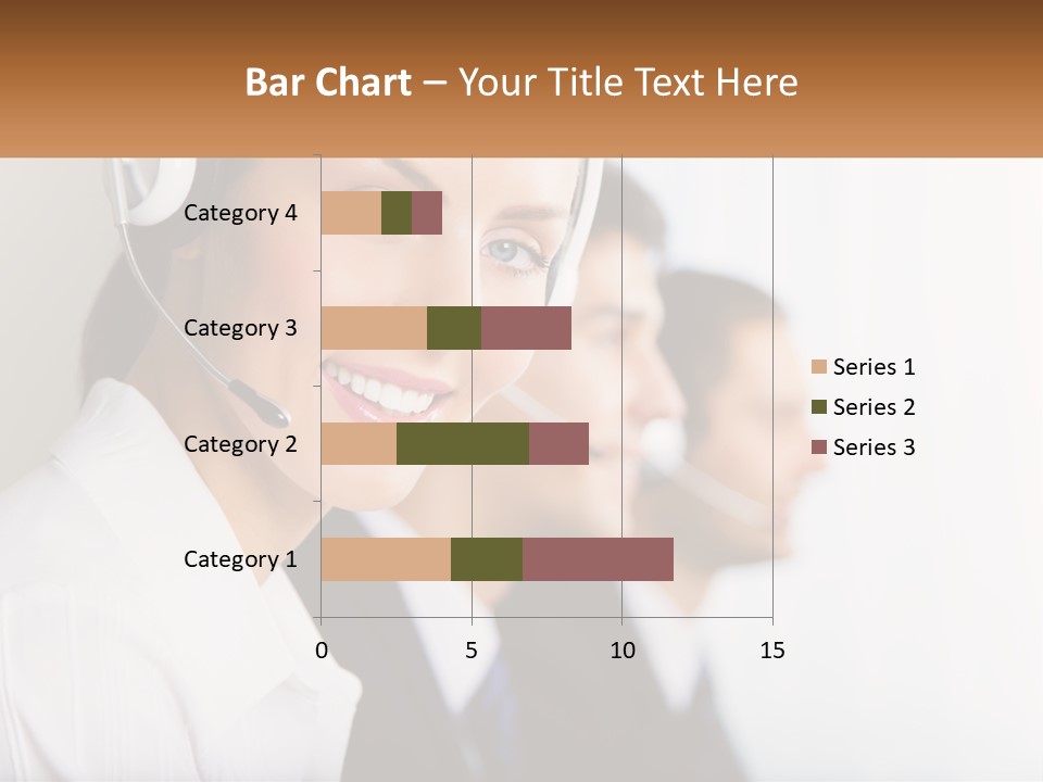 Talk Headphones Speak PowerPoint Template
