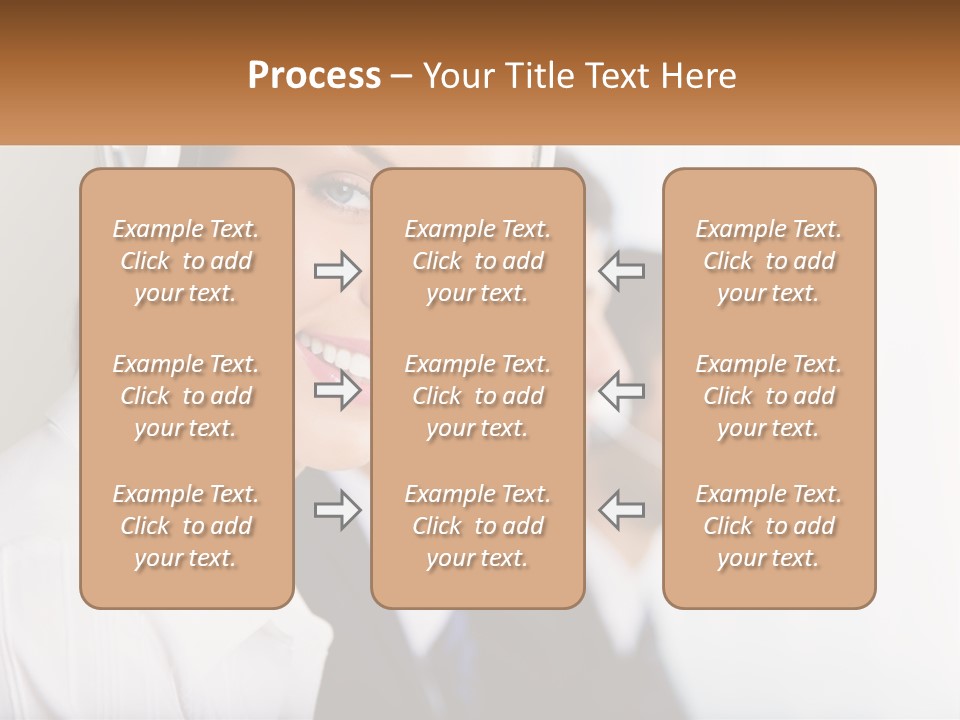 Talk Headphones Speak PowerPoint Template
