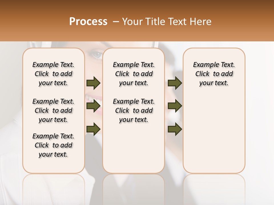 Talk Headphones Speak PowerPoint Template