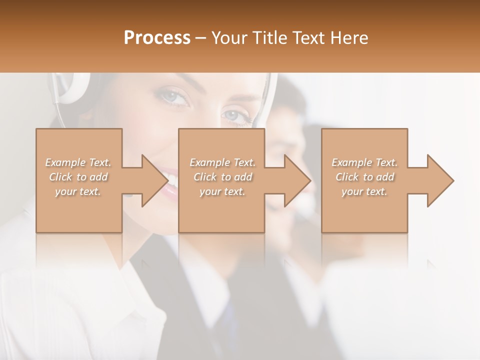 Talk Headphones Speak PowerPoint Template