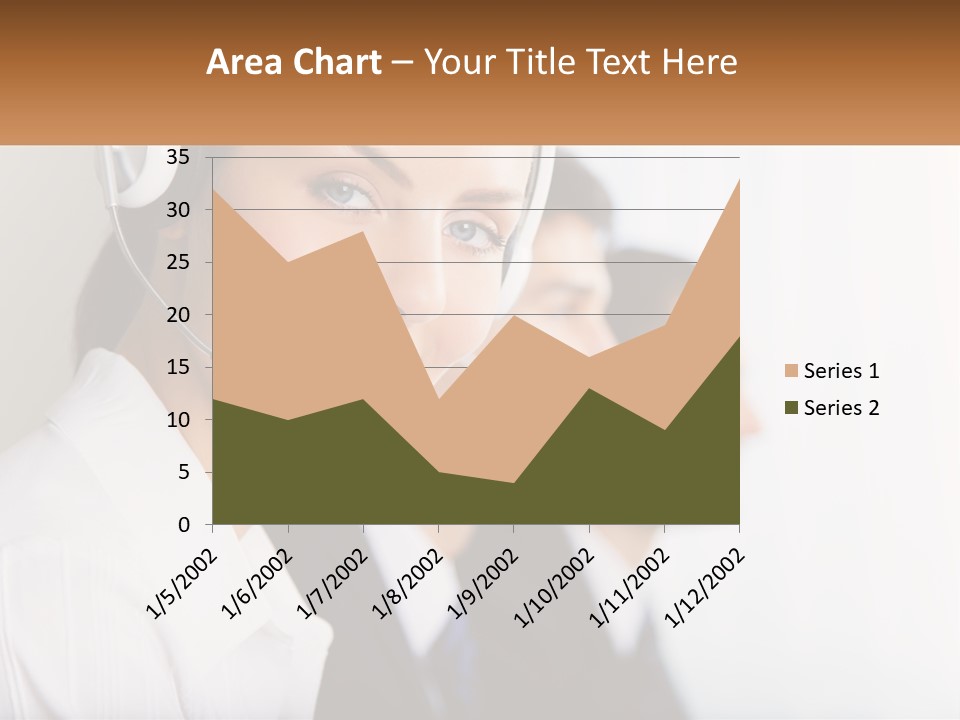 Talk Headphones Speak PowerPoint Template