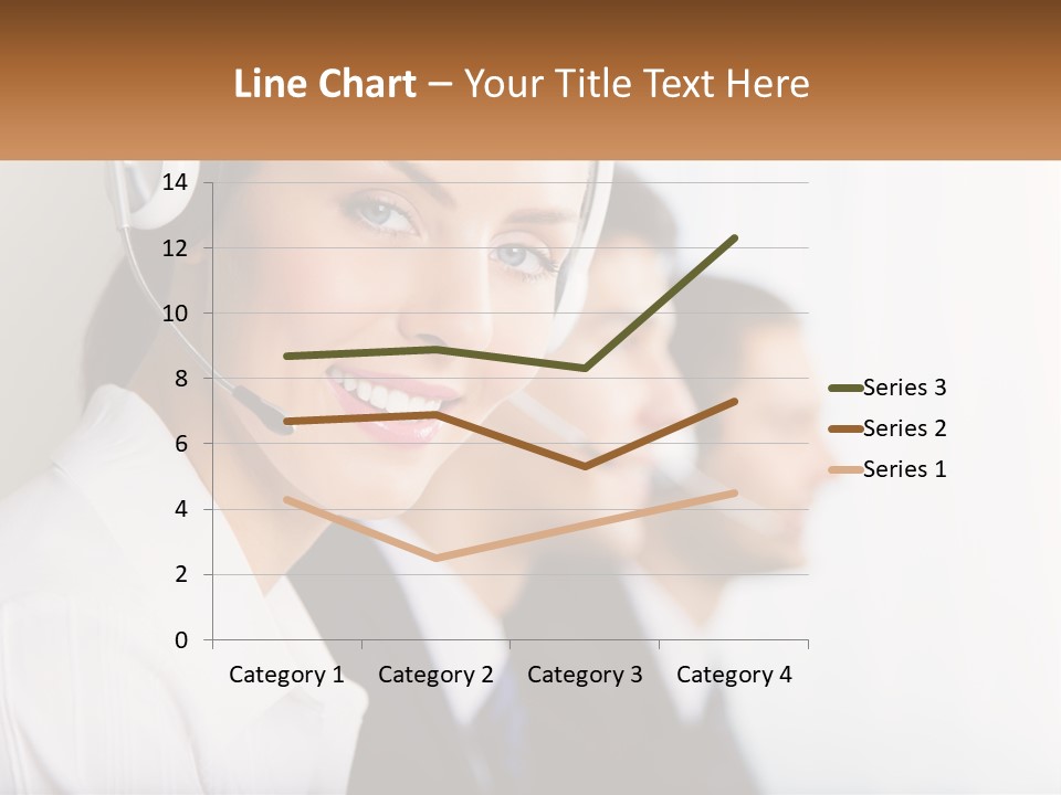 Talk Headphones Speak PowerPoint Template