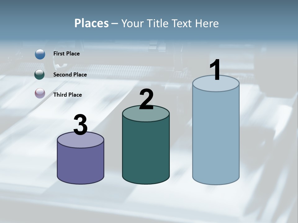 Objects Commercial Plant PowerPoint Template